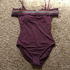 Gorgeous Purple New One Piece Swimsuit Sz 8